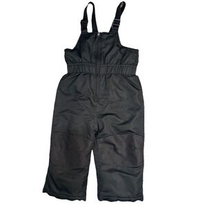 Healthtex Kid's Black Overalls 2T Winter Bib Snow/Ski Pants Overall‎ Adjustable